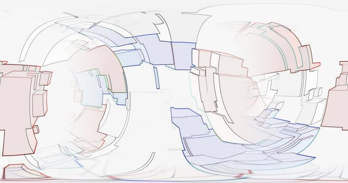 Animating Geometric Shapes Changes the Background