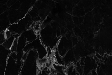 Black marble natural pattern for background, abstract natural marble black and white