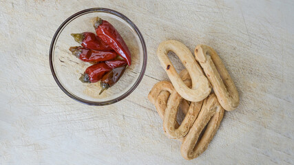 taralli artigianali al peperoncino