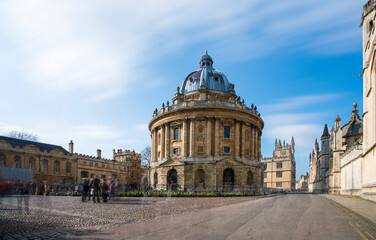 Radcliffe Camera Building in the University of Oxford, England, UK