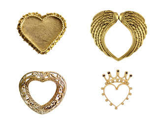 golden picture frame	
