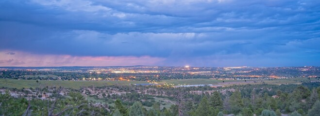 Storm Over Colorado Springs