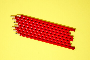 Fototapeta premium Red Pencils