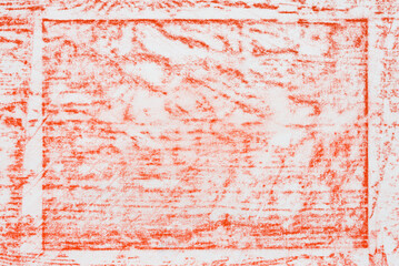 orange abstract crayon drawing paper background texture