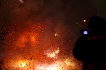 the Earth God parade. The Earth God is believed to protect villages and homes.