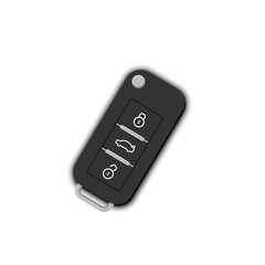 Car remote key icon symbol vector design isolated  on white background