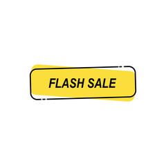 Modern Abstract Flash Sale Label
