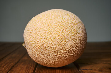 Ripe melon on a table