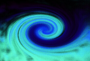 Stylish modern grunge background with vivid bold colors. Cool unique shape. Watercolor painting.