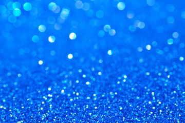 Obraz na płótnie Canvas blue glitter abstract background 