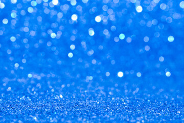 Naklejka na ściany i meble blue glitter abstract background 