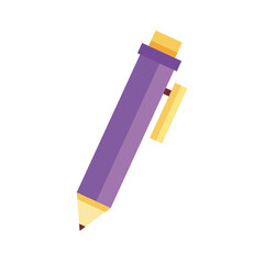 pen writing flat style icon