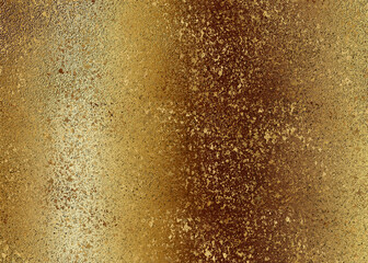 Fototapeta na wymiar Gold foil paper decorative texture background for artwork - Illustration 