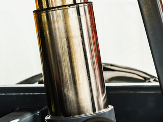 Hydraulic mechanism on modern machine