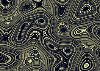 Golden abstract decorative texture  background  for  artwork  - Illustration