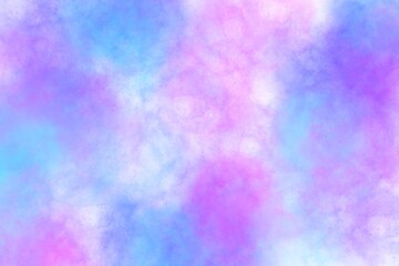 Abstract pink watercolor on white background.The color splashing in the paper.It is a hand drawn.
