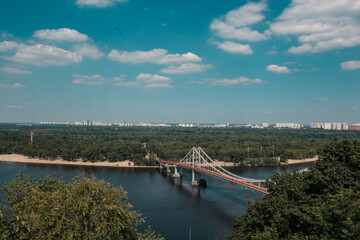 Naklejka premium Dnipro