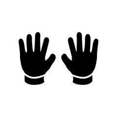 glove icon vector design trendy