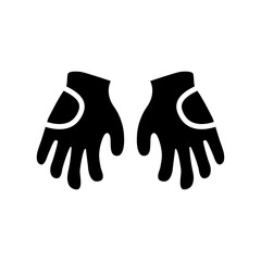 glove icon vector design trendy