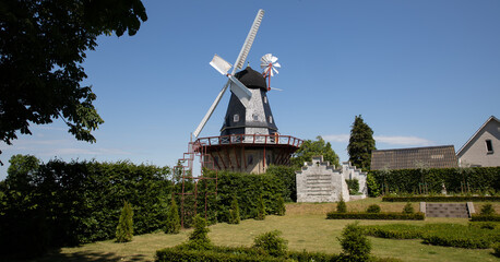 old wind mill in denmark