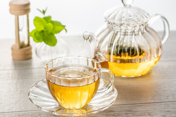 ハーブティー　ミントティー