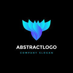 Flower Logo Icon Vector Template for a corporate company