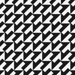 Seamless geometric pattern with arrows