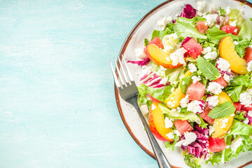 Summer watermelon salad