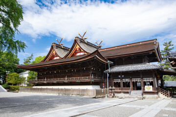 吉備津神社 本殿・拝殿 -桃太郎伝説ゆかりの神社-