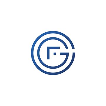 Cool and elegant design initial letter FGC
