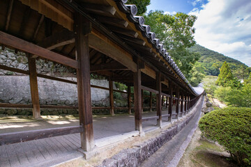 吉備津神社 全長360mの廻廊 -桃太郎伝説ゆかりの神社-