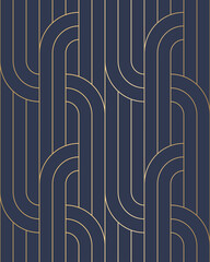 Seamless vector art deco pattern for surface design