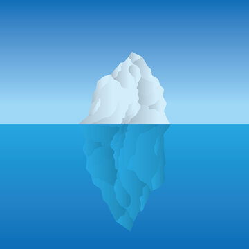 氷山の一角 のストック写真 ロイヤリティフリーの画像 ベクター イラスト Adobe Stock