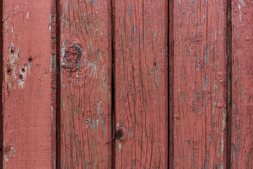 Old painted wood surface. Boards