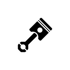 piston icon vector symbol template