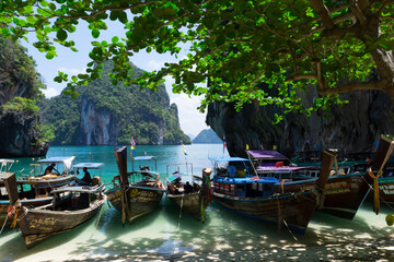 thailand  traditional boats