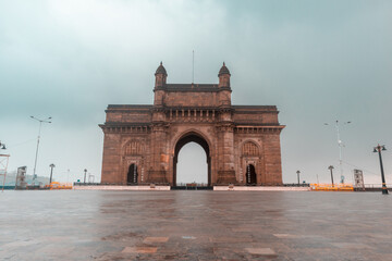 Rainy day at the Gateway of India