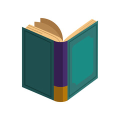 Book with green cover. Book of stories for children. Can be used for topics like fairytale, education, school