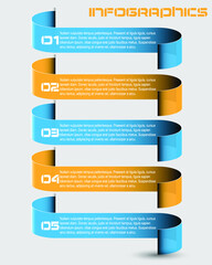 Modern Design Template, can be used for info-graphics, banners for web layout.