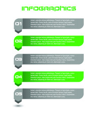 Modern Design Template, can be used for info-graphics, banners for web layout.