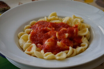 orecchiette e pomodoro