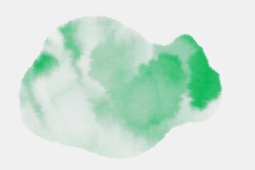High resolution light green watercolor background