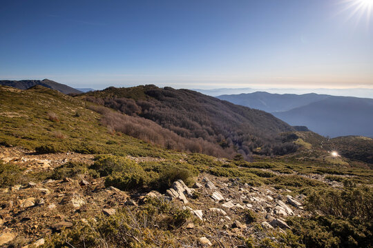 Mountain panoramic picture from Spain, Mountain Montseny