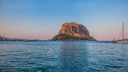 Monemvasia; a nice and quiet small island off the Peloponnese area