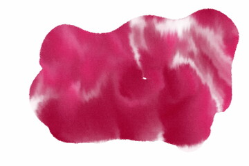 High Resolution Abstract Vermilion Red Watercolor Background