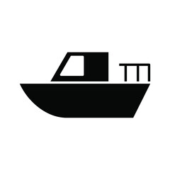 Fototapeta na wymiar boat icon vector
