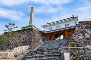 甲府城跡 鉄門