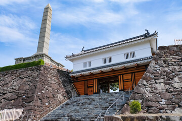 甲府城跡 鉄門