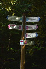 Beschilderung Dollbergschleife