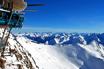 Hochgurgl Obergurgl Otztal ski resort in the Western Tyrol Austrian Alps Austria